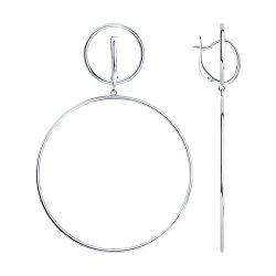 Серьги из серебра (Арт.94022904)