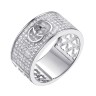 Кольцо серебряное с фианитами «Trendy Shine» Fresh Jewelry (арт.MP-R00836-X-W-X-X-W)