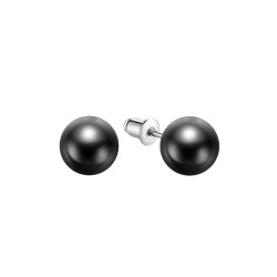 Серьги из серебра с керамикой (Арт.tc-e01295-b-w-x-x-x)