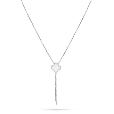 Ожерелье из серебра с керамикой (Арт.tc-n01589-w-w-x-x-x)