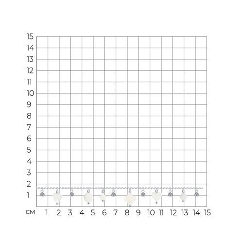 Браслет из серебра с перламутром и фианитами (Арт.83050041)