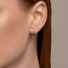 Серьги из золота с бриллиантами (Арт.1022238)