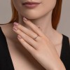 Обручальное кольцо из комбинированного золота с бриллиантами «Вечный Союз» SOKOLOV (арт.1110243)