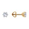 Серьги из золота с фианитами (Арт.51-122-01002-2)