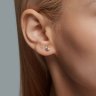 Серьги из золота с фианитами (Арт.51-122-01002-2)