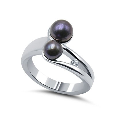 Кольцо Серебряные крылья (Арт.21ae0448zb-148_zhemchugkult_kubcirkonii)