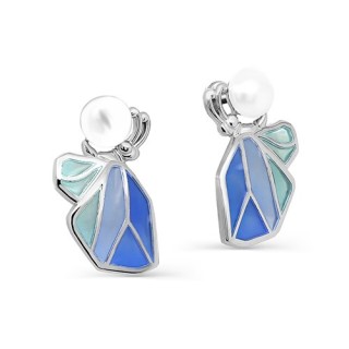 Серьги серебро с жемчугом «Морская Феерия» Kabarovsky (арт.12-408-1501)