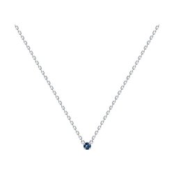 Колье из серебра с сапфиром (Арт.94-270-01102-2)