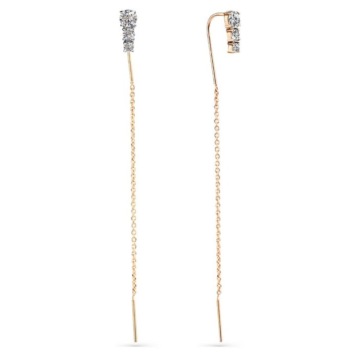 Серьги Carlin (Арт.002-0068-0001-011)