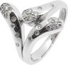 Кольцо с бриллиантами из белого золота «Ivresse de Lumière» Joelli (арт.7VB010GB2)