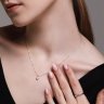 Кольцо из белого золота с бриллиантами (Арт.1012380-3)