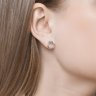 Серьга из серебра (Арт.94170081)