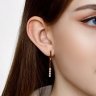 Серьги из золота с фианитами (Арт.81020277)