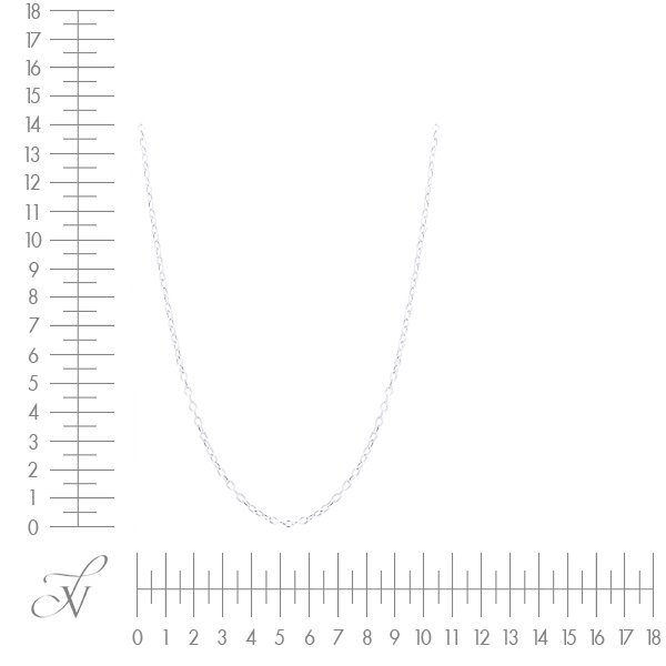 Цепь из белого золота (Арт.ma10124-265-70_ts_wg)