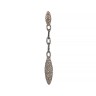 Кулон из золота с бриллиантами «Chain Glow» MY JEWELS (арт.P800627DIF002_PD_DC_BLK)