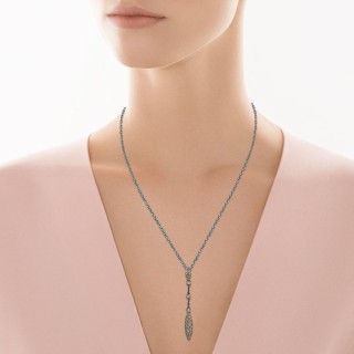 Кулон из золота с бриллиантами «Chain Glow» MY JEWELS (арт.P800627DIF002_PD_DC_BLK)