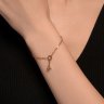 Браслет из золота с бриллиантом (Арт.1050301)