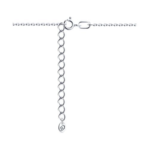 Колье из серебра с фианитом (Арт.94-170-01876-1)