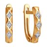 Серьги из золота с фианитами (Арт.51-120-01685-1)
