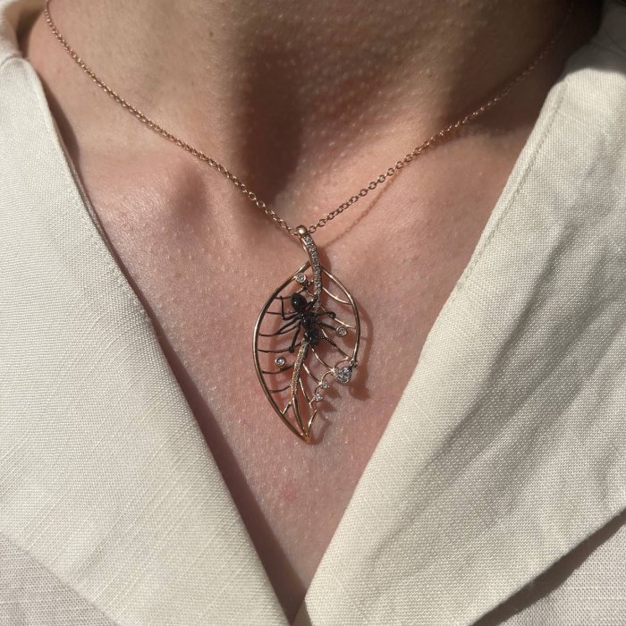 Цепь из золота с бриллиантом (Арт.ns49528a0s214rwb002_kl_pink)