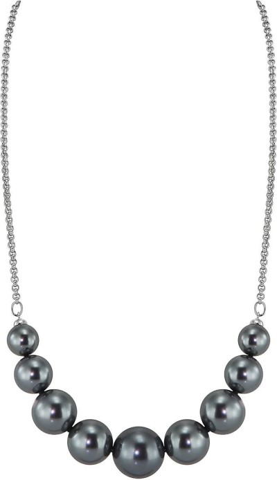 Ожерелье с жемчугом «Galaxy Noir» из серебра, бренд Rivoli (арт.200L-31)