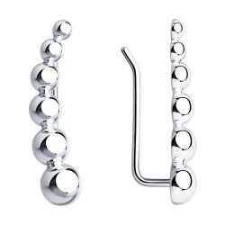 Серьги из серебра (Арт.94-120-01506-1)