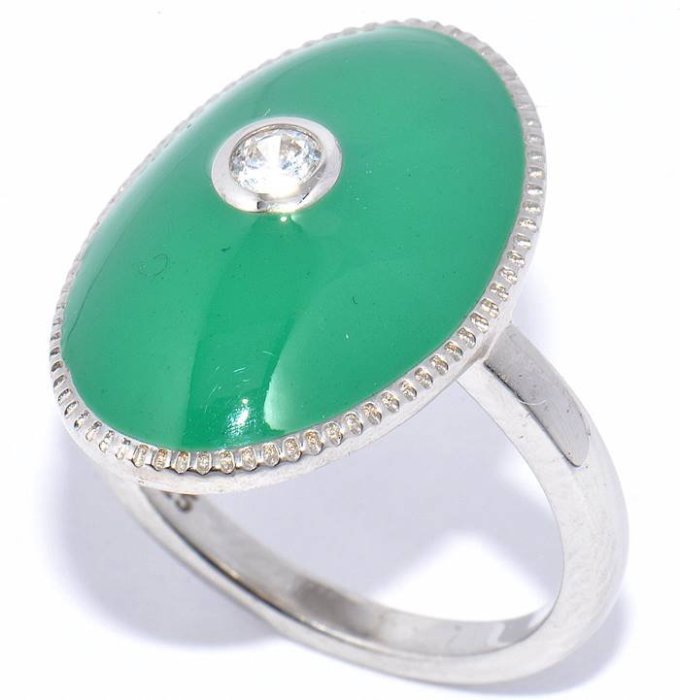 Кольцо Серебряные крылья (Арт.21ar3648z_e11r-148_jemal_kubcirkonii)