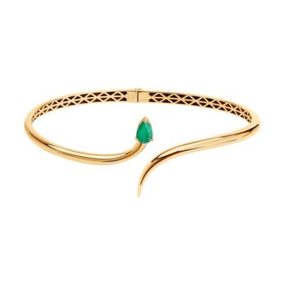 Браслет золотой пробы 585 с агатом (Арт.51-350-02910-1)