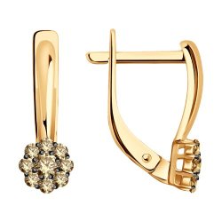 Серьги из золота с бриллиантами (Арт.51-220-01681-6)