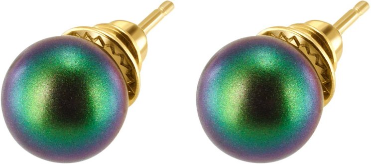 Серьги из серебра с жемчугом (Арт.aas-13-10-25-g)
