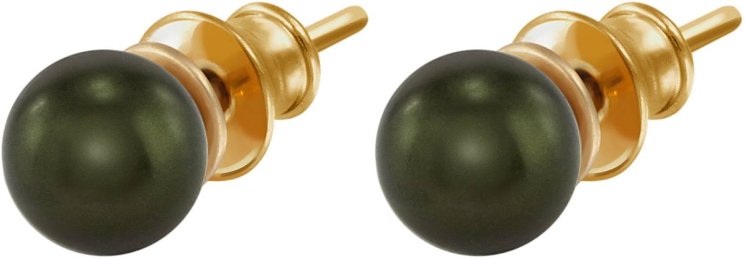 Серьги из серебра с жемчугом (Арт.aas-15-6-34-g)