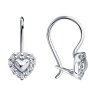 Серьги из серебра с фианитами (Арт.94021303)