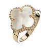 Кольцо золотое с жемчугом «Stylish Clover» Estet (арт.01К4314170-3)