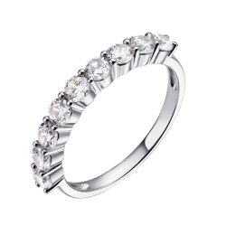 Кольцо из серебра с фианитом (Арт.cz-r00585-x-w-x-x-w)