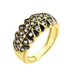 Кольцо из серебра с фианитом (Арт.cz-r01492-x-l-x-x-w)