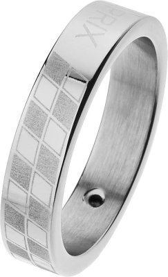 Кольцо из стали с золотом (Арт.an21403_ac_r)