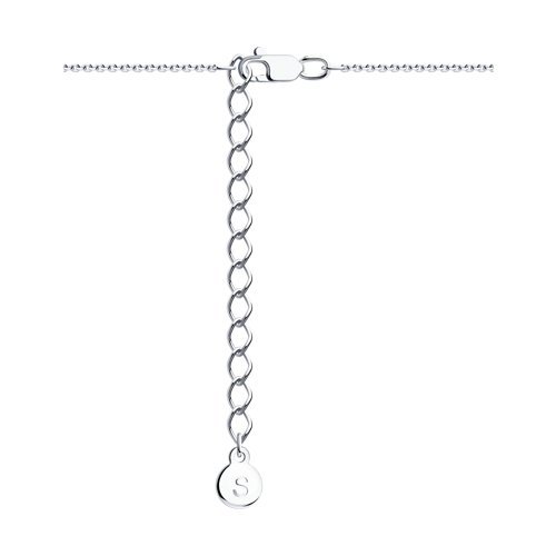 Колье из серебра с фианитами (Арт.94070562)