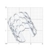 Кольцо серебряное ажурное «Город огней» Соколов (арт.94-110-00044-1)