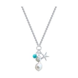 Колье из серебра с полудрагоценными вставками (Арт.94-370-00026-1) Колье из серебра с полудрагоценными вставками (Арт.94-370-00026-1)