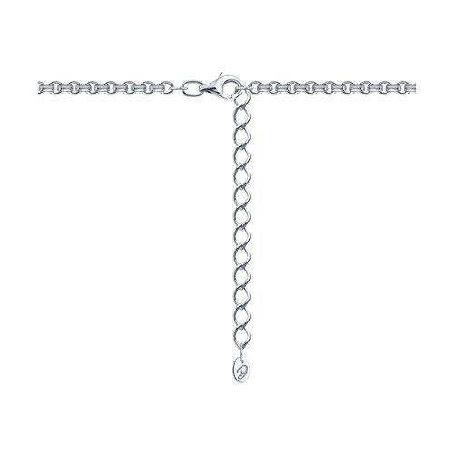 Колье из серебра с бирюзой и жемчугом «Морская Нимфа» Соколов (арт.94-370-00026-1)