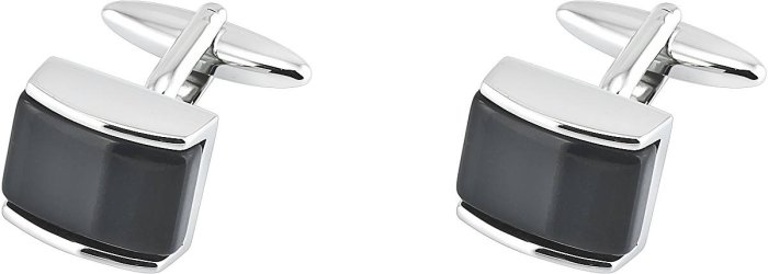 Запонки из ювелирного сплава с смолой (Арт.10-c-1045-20-e)