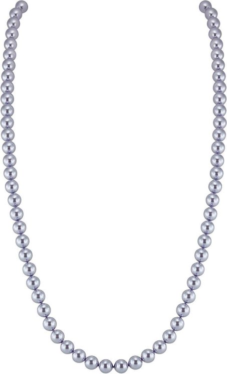 Ожерелье из ювелирного сплава с жемчугом и кристаллом swarovski (Арт.22l-ms-17)