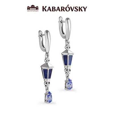 Серьги Кабаровский (Арт.12-027-30107)