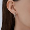Серьга из серебра (Арт.95170018)