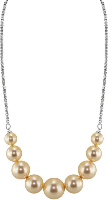 Ожерелье из серебра с жемчугом (Арт.200l-5)