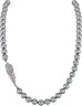 Ожерелье серебряное с жемчугом и куб. цирконием «Heavenly Feather» Rivoli (арт.27L-P36-S-28)