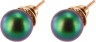 Серьги серебряные с жемчугом «Beautiful 25R» Rivoli (арт.AAS-13-10-25-R)