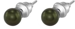 Серьги из серебра с жемчугом (Арт.aas-15-6-34-s)