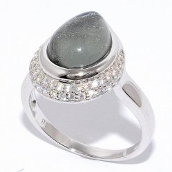 Кольцо Серебряные крылья (Арт.21r2195cggss-133_susalnoeserebro_smolayuvelirnaya_kubcirkonii_70)