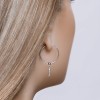 Серьги из серебра с крестиками «Небесный оберег» Соколов (арт.94023887)